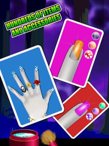 Nail Spa - Monster Girls Games