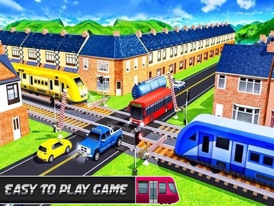 Crossy TrainLine Transport screenshot 2