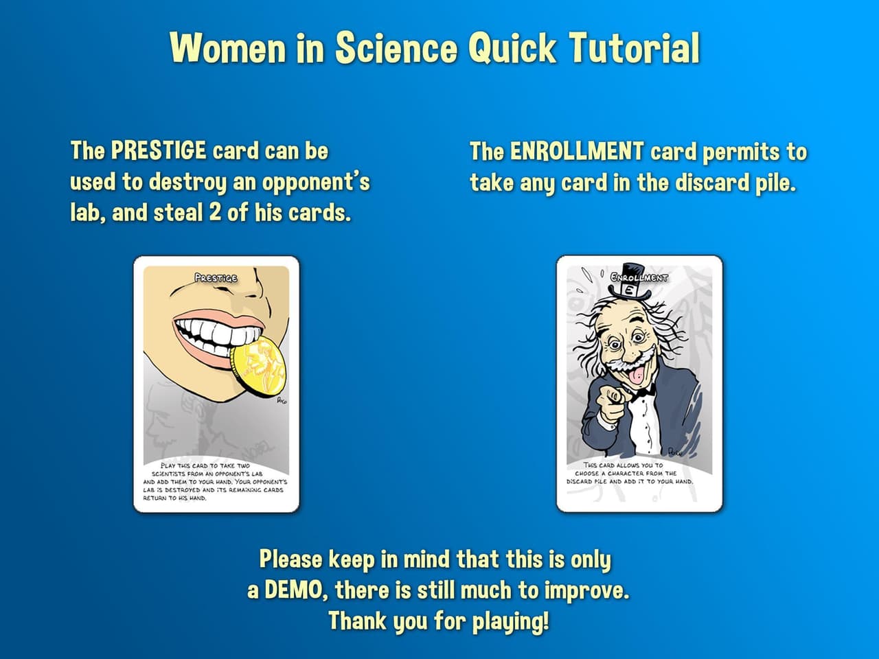 Women in Science - Card Game screenshot 3