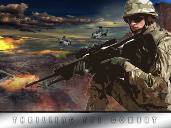 Military Sniper War - Army Attack to kill & Shoot the Enemies screenshot 2