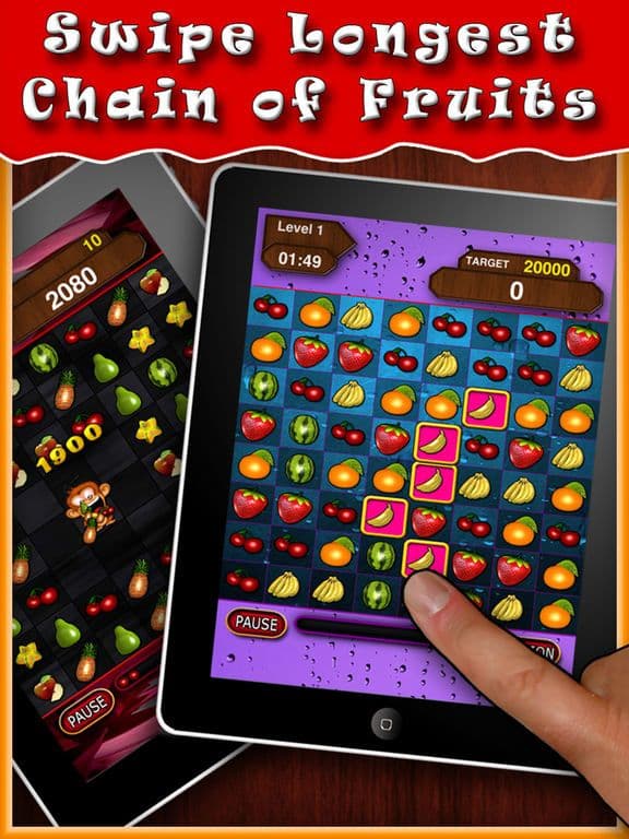 Swiped Fruits screenshot 2