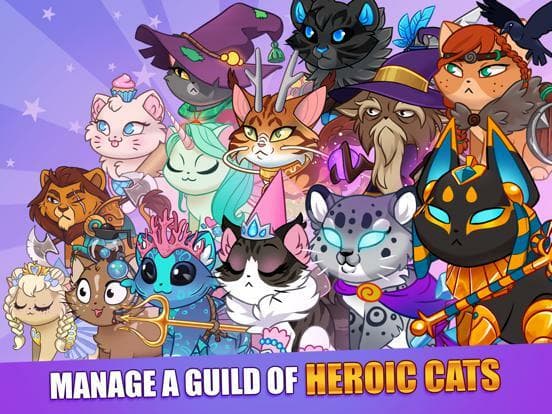 Castle Cats - Idle Hero RPG screenshot 2