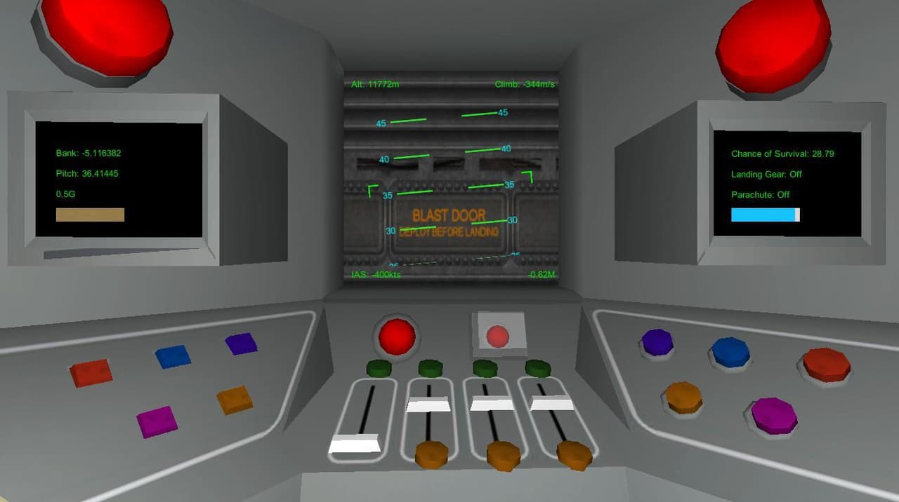 Mars Landing Simulator 2014 screenshot 2