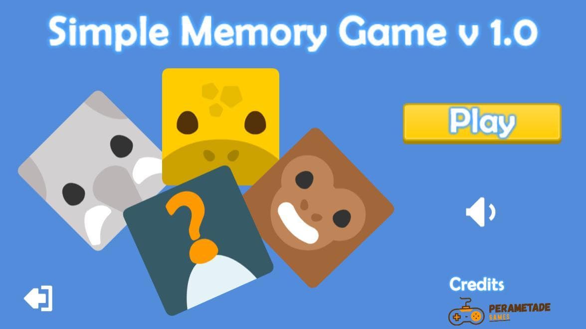 Template construct 2 - Memory Game