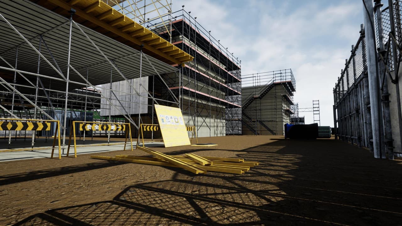 Modular Procedural Scaffold System Demo screenshot 2