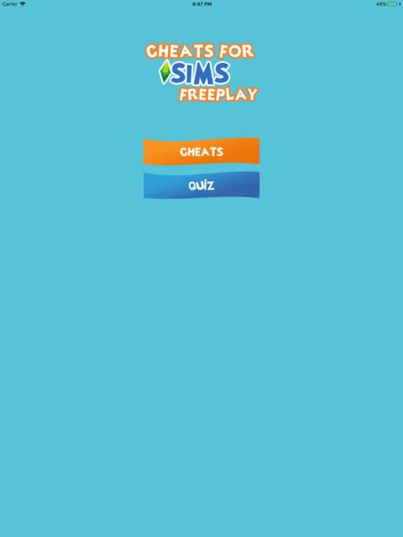 Cheats for The Sims Freeplay screenshot 4