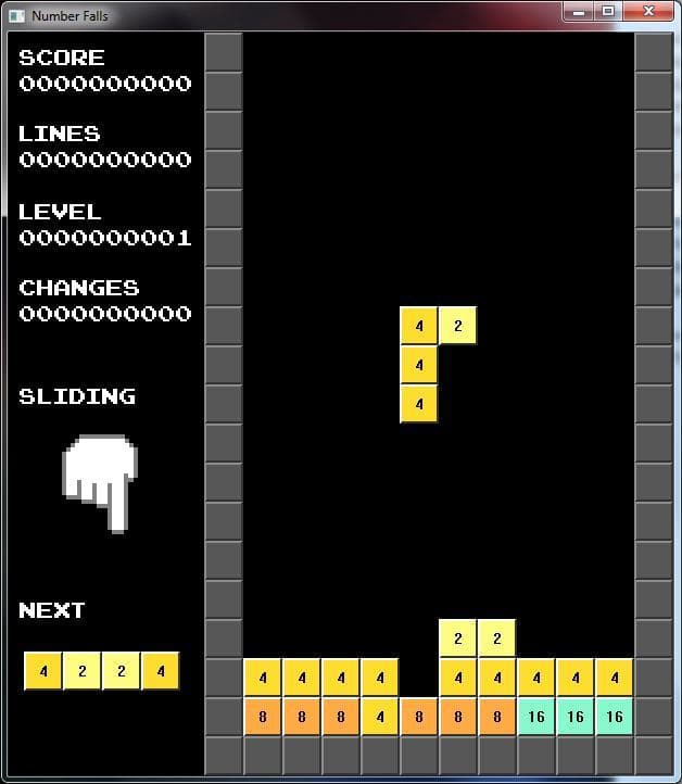 Number Falls (itch) screenshot 3