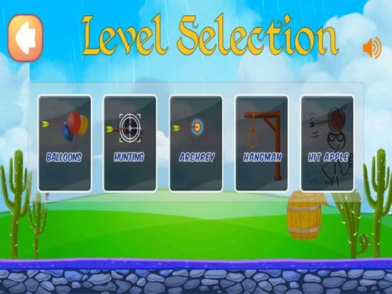 Bow & Arrow Bird & Balloon Hunter: Shoot Apple & Rescue Hangman screenshot 3