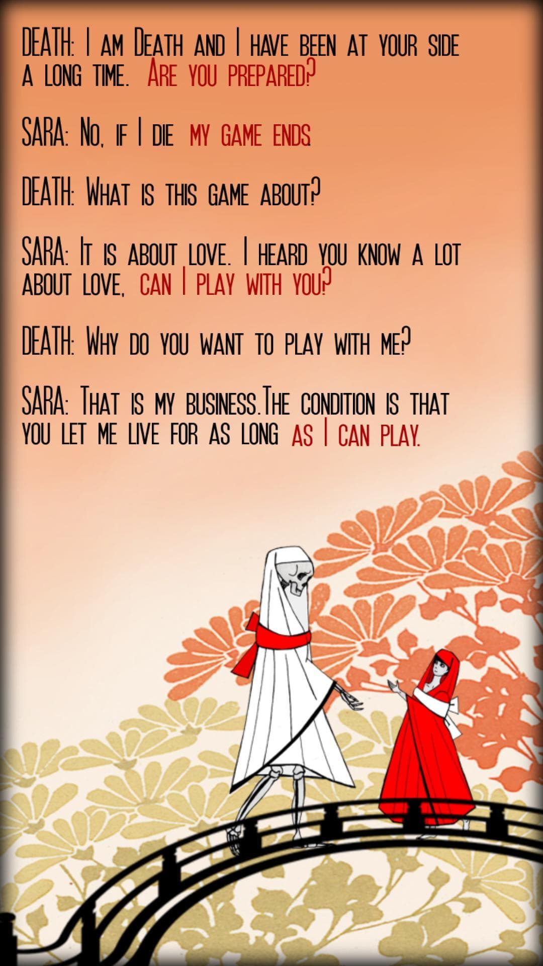 Sara And Death screenshot 2