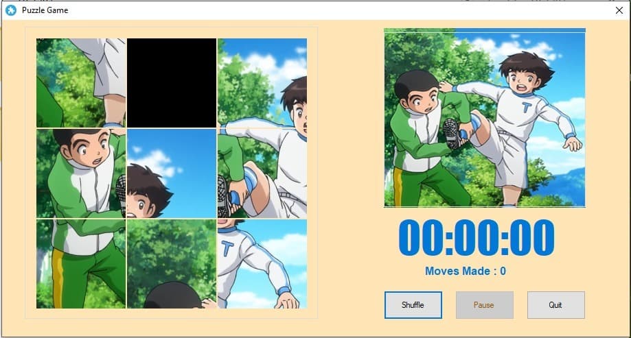 Puzzle Tsubasa screenshot 2