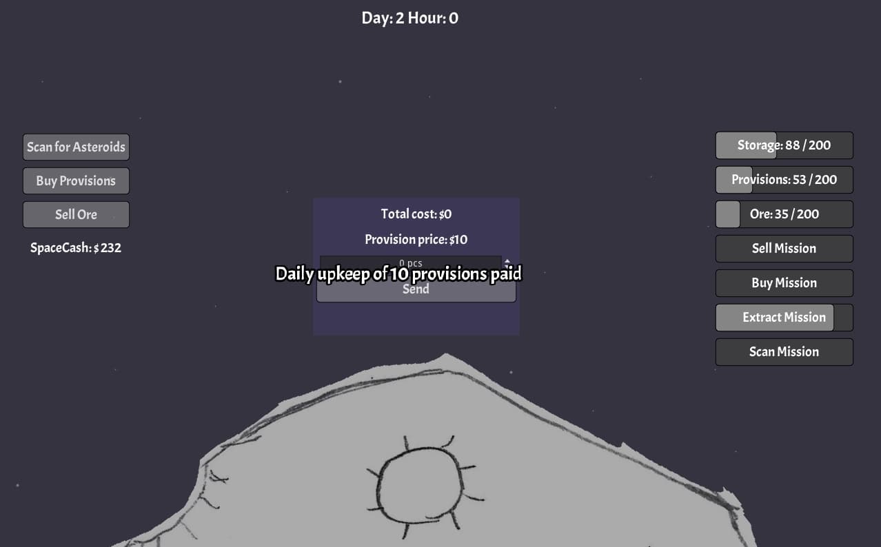 SpaceMiner (Haust) screenshot 2