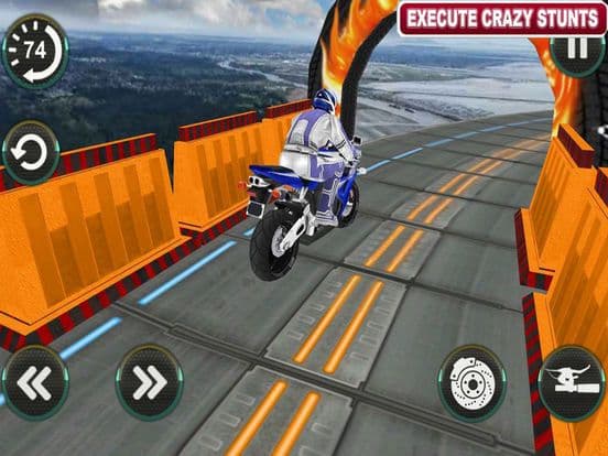 Moto Crazy -Impossible Trial screenshot 3