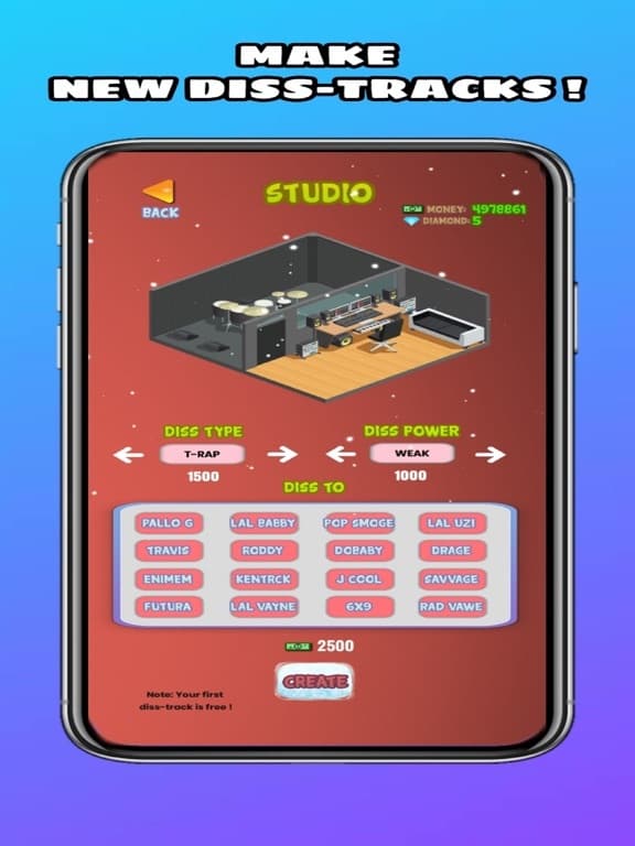Idle Rap Tycoon: Hiphop Game screenshot 3