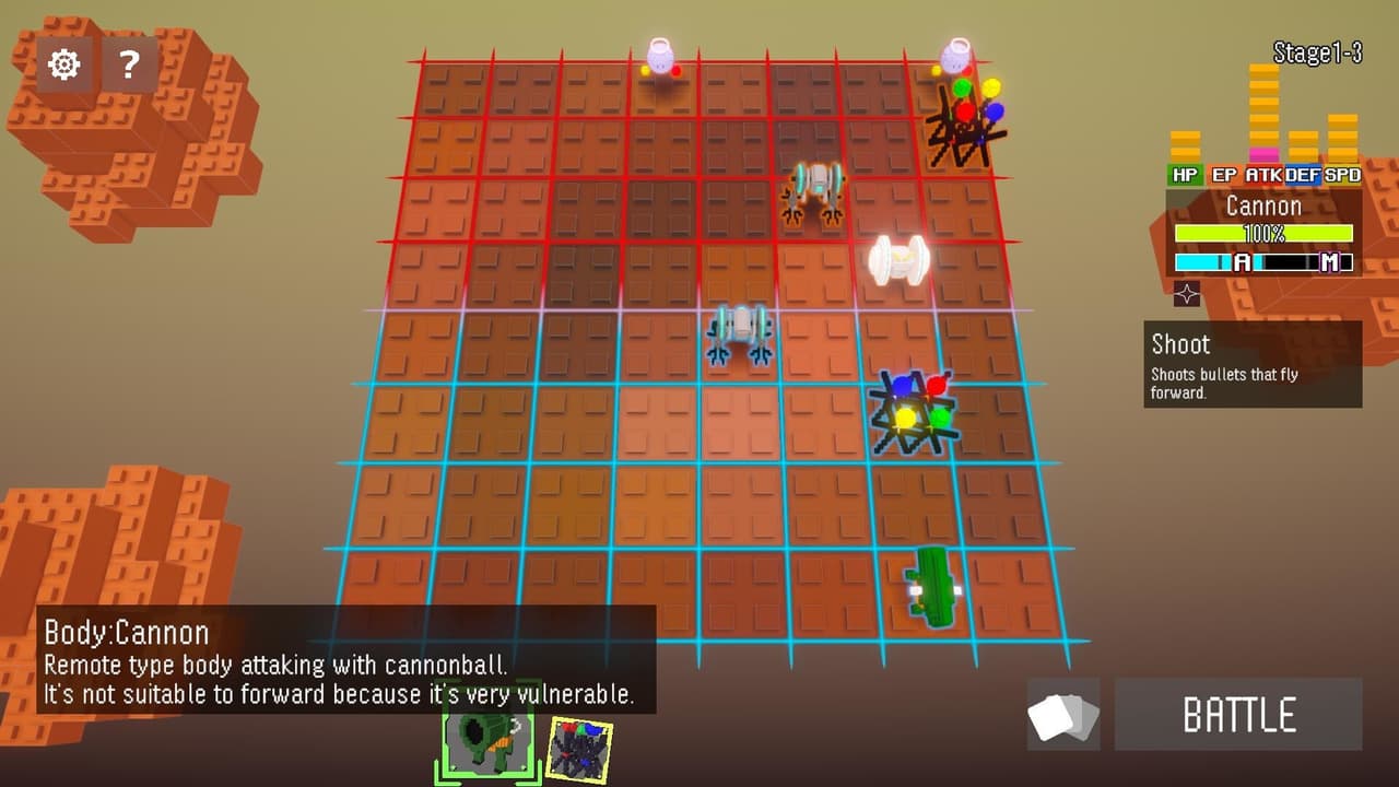 ボクロボ ~Boxed Cell Robot Armies~ screenshot 3