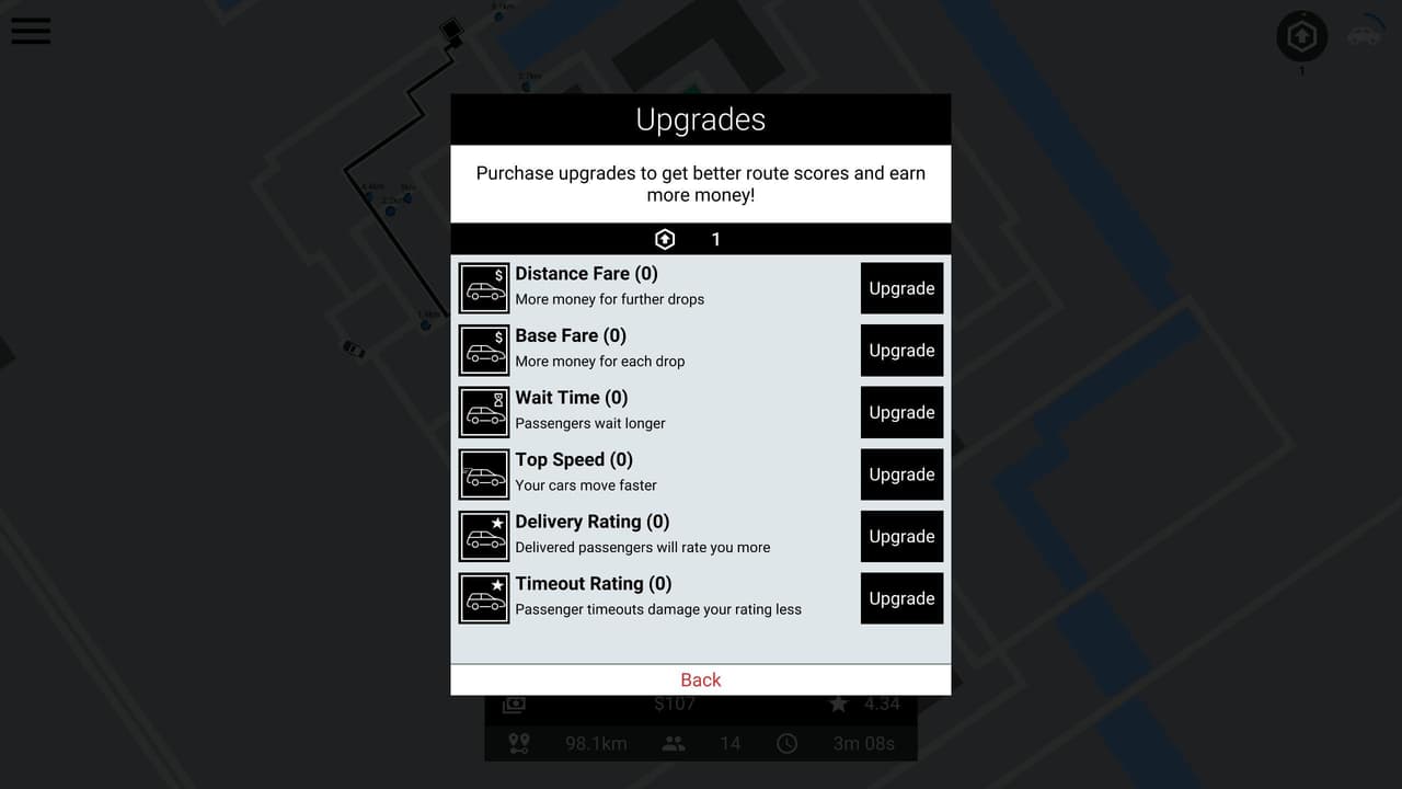 Routed: Ride Share Sim (Beta)
