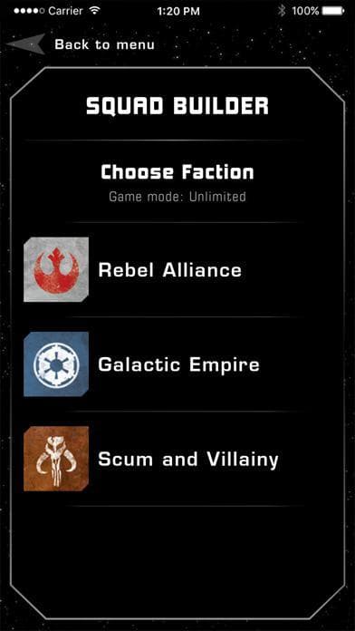 X-Wing Squad Builder by FFG screenshot 3