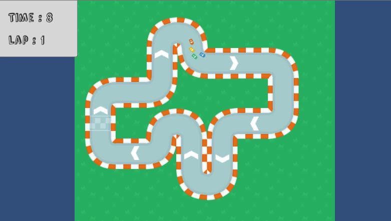 Tiny Racer #nocomfortjam16 screenshot 2