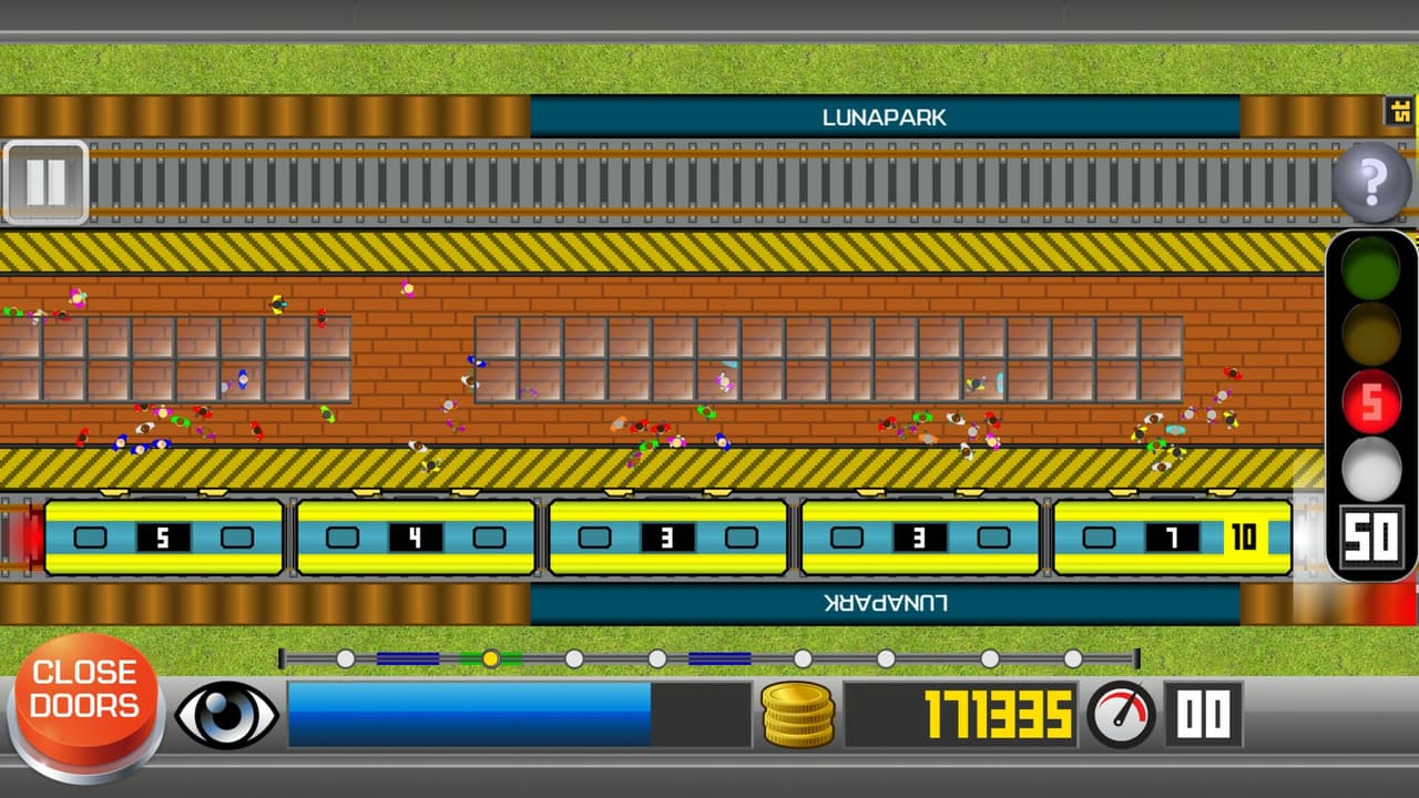Subway Train Simulator 2D screenshot 3