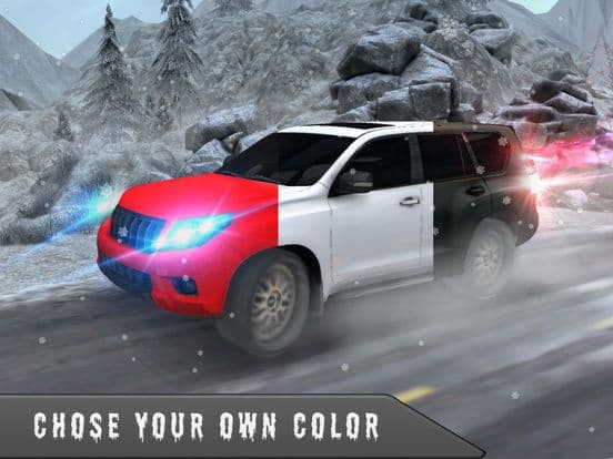Snow Driving Simulator 3D - 4x4 Prado Driver Game