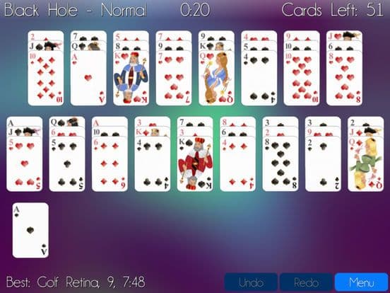 Golf Solitaire Free - with TriPeaks and Pyramid screenshot 4