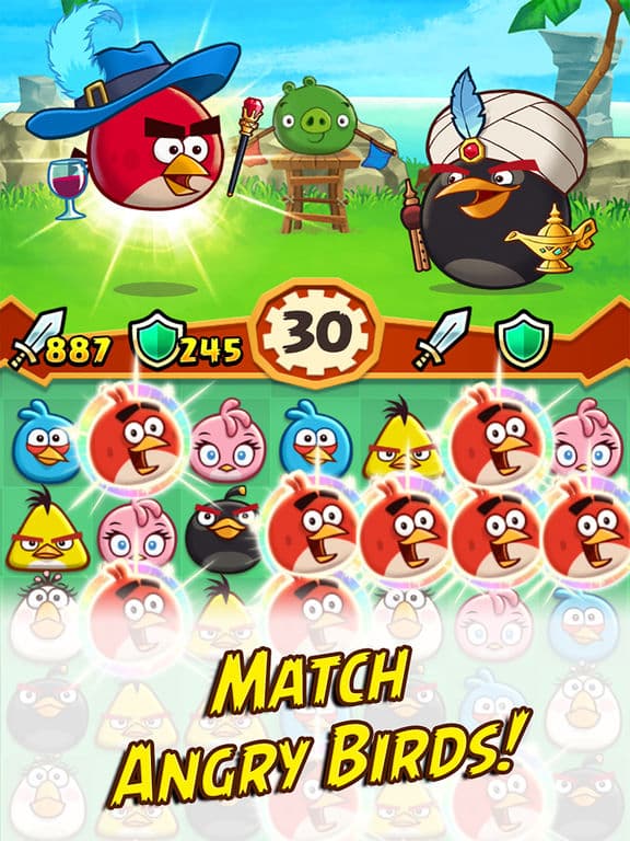 Angry Birds Fight! RPG Puzzle screenshot 3