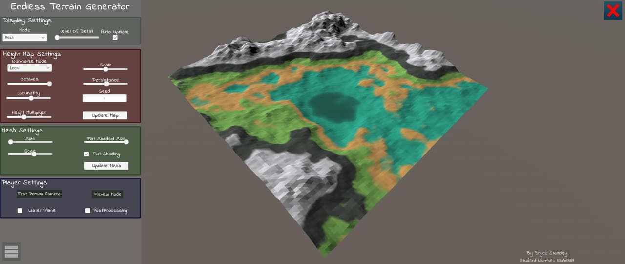 Terrain Generation Tech Art screenshot 2