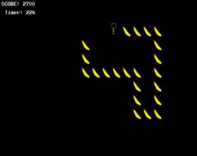 Banana Collector 2600 screenshot 2