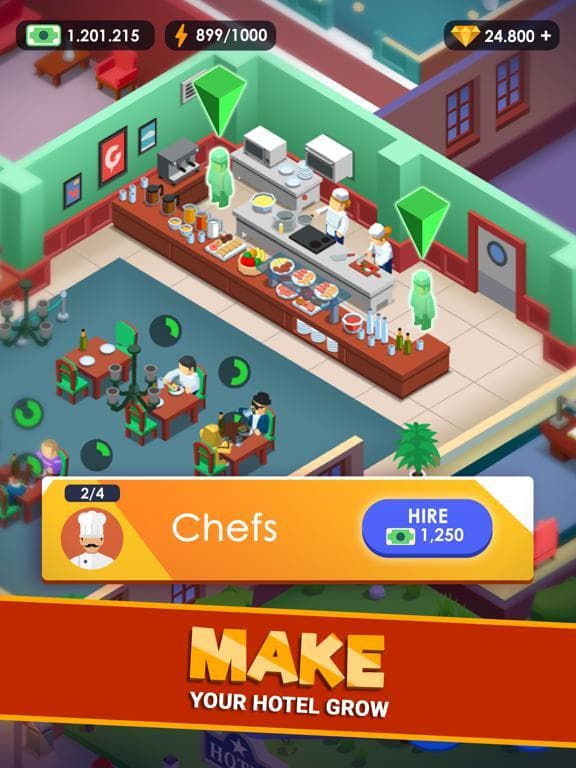 Hotel Empire Tycoon－Idle Game screenshot 5