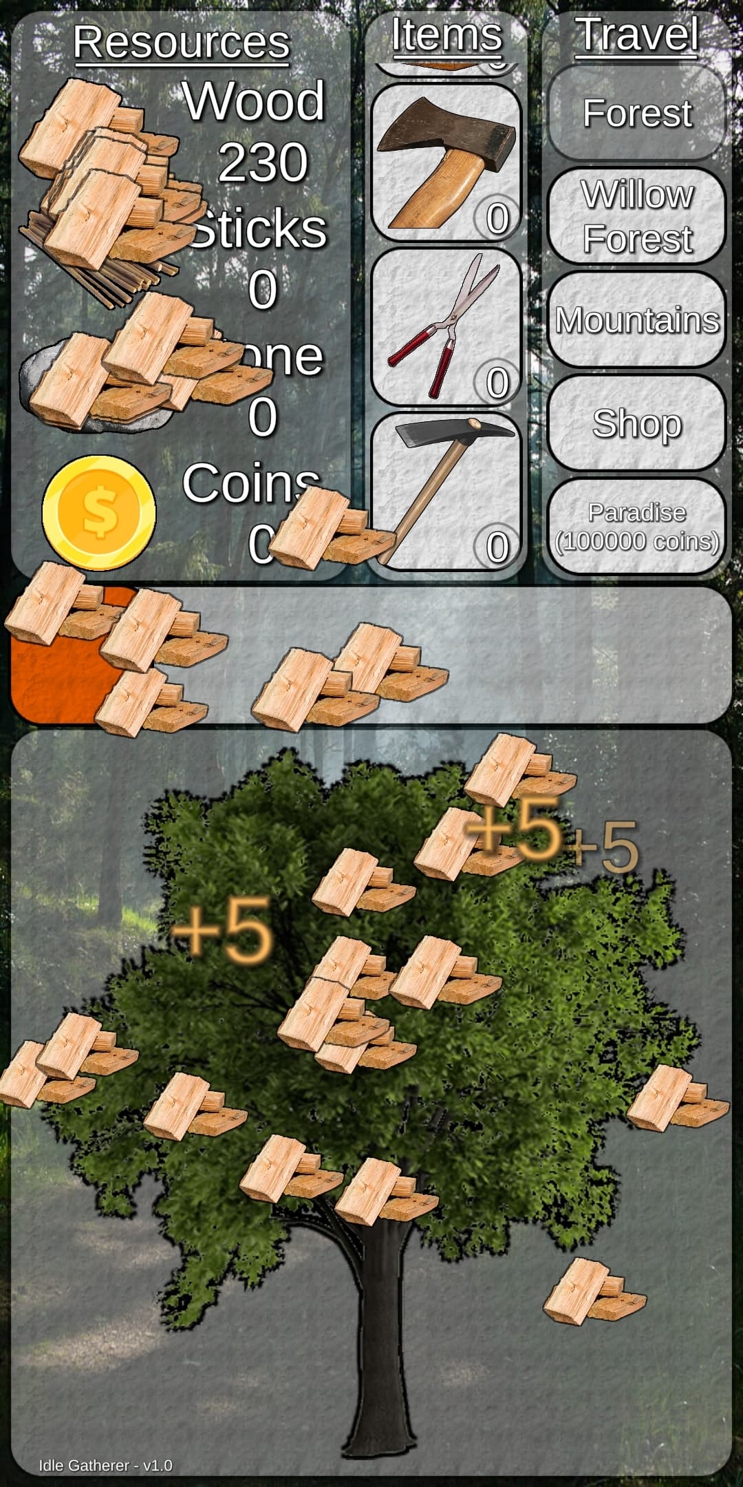 Idle Gatherer screenshot 2