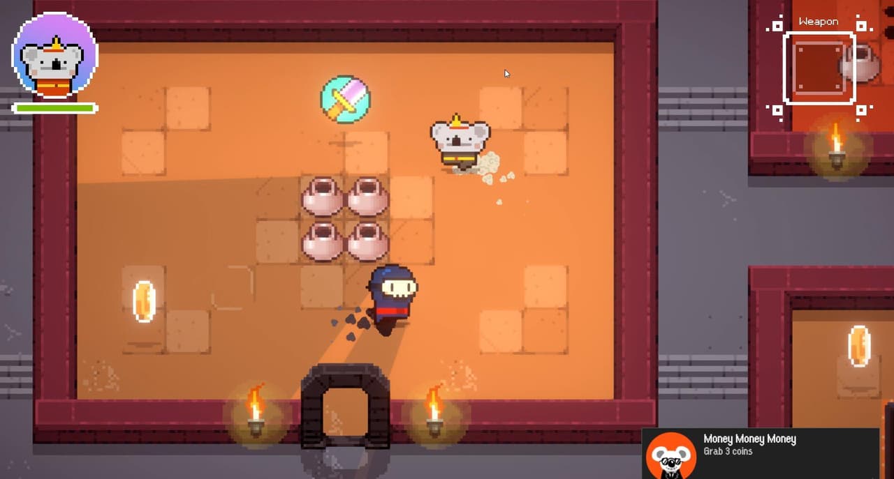 Battle Kaola Rogue (itch) screenshot 2