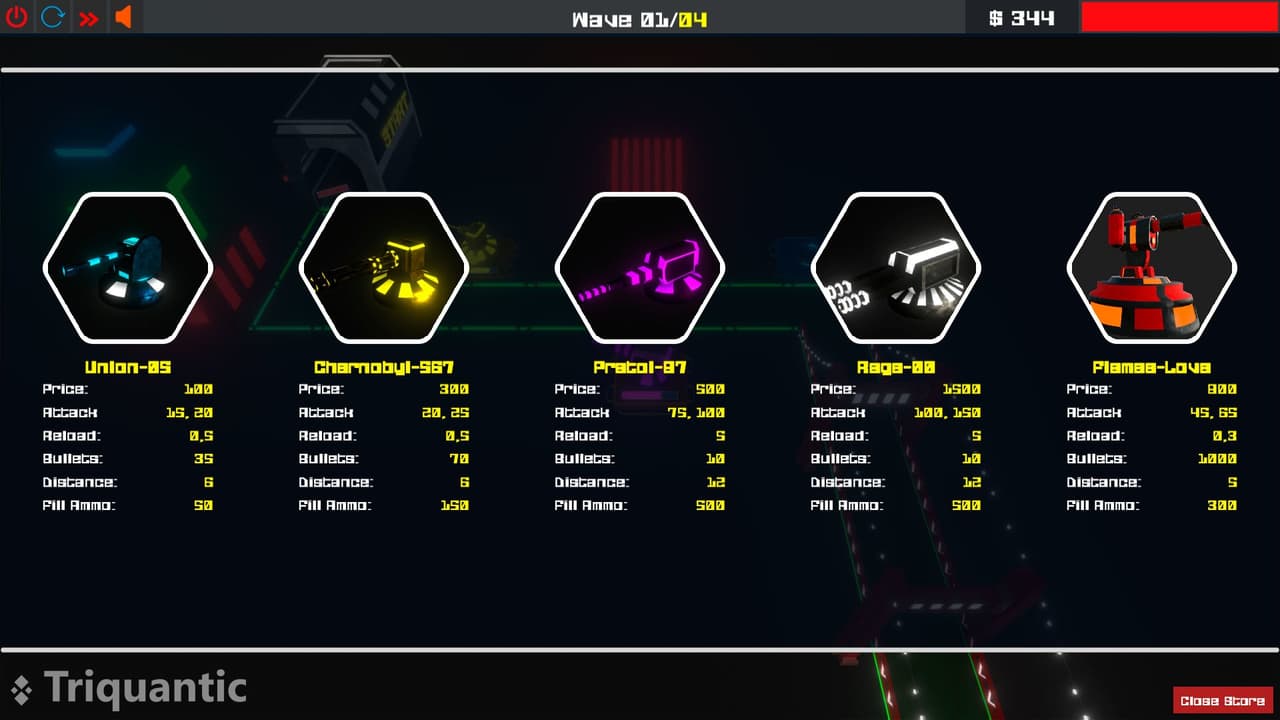 Neon Tower Defense screenshot 5