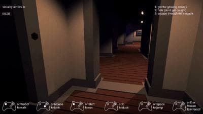 Midnight Museum Heist (GGJ Edition) screenshot 2