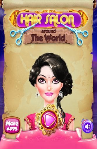 Hair Salon around the World screenshot 2