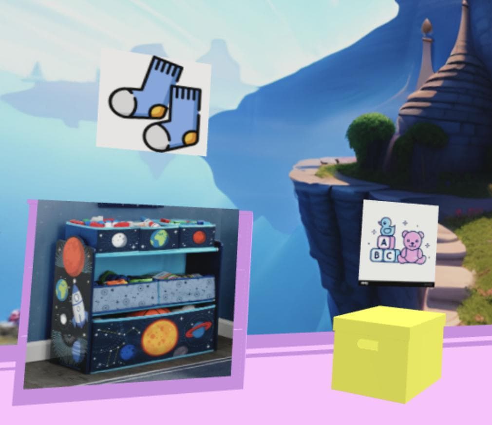 Kids room AR hints screenshot 2