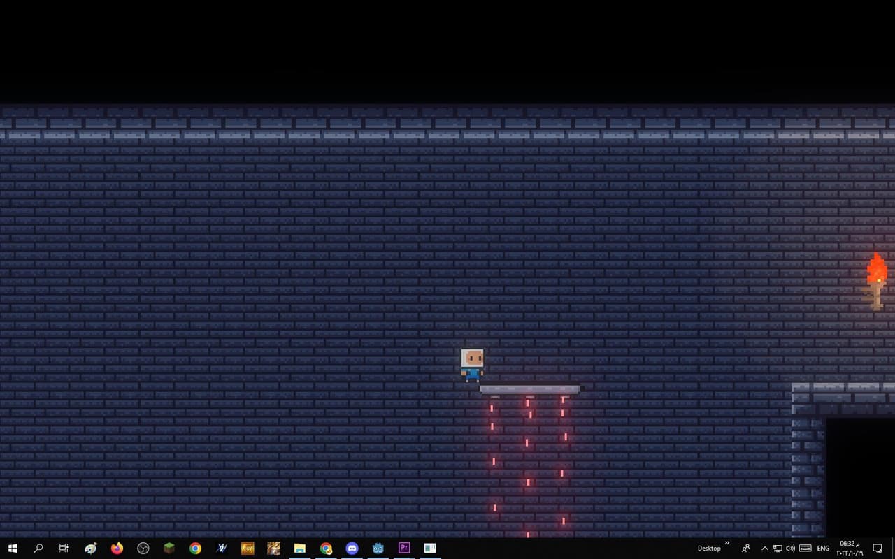 The child in the cave from Omar_Godot screenshot 4