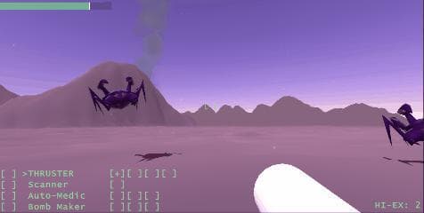 VoidShell-7DRL screenshot 2