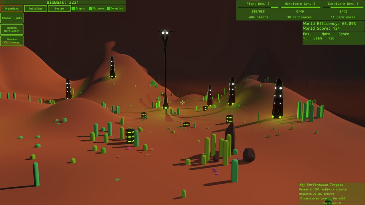 Intelligent Design: An Evolutionary Sandbox screenshot 3