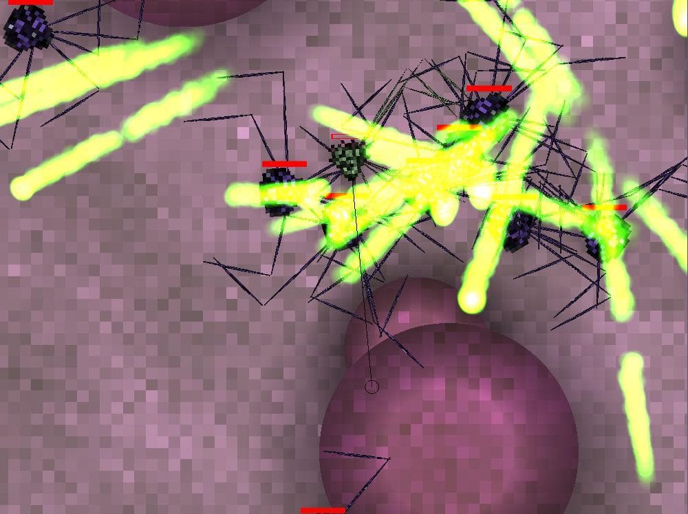 Procedural Spider Flamethrower