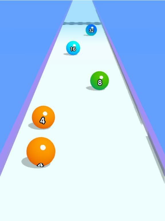 Ball Run 2048 screenshot 2