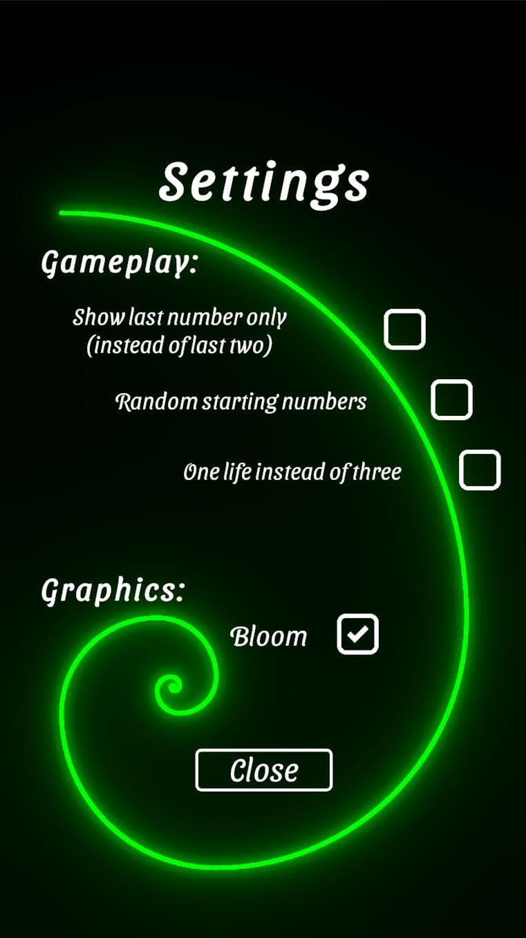 Fibonacci Numbers Game screenshot 3