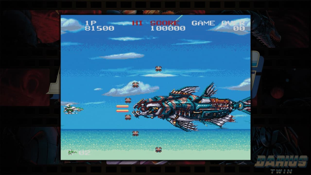 Darius Cozmic Collection Console screenshot 2