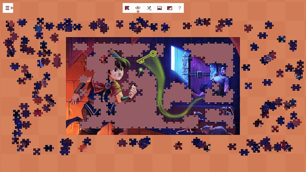 Magic Lessons in Wand Valley - jigsaw puzzle screenshot 4