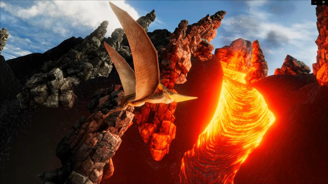 Pteranodons Flight: The Flying Dinosaur Game screenshot 3