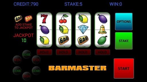 Barmaster slot machine screenshot 2