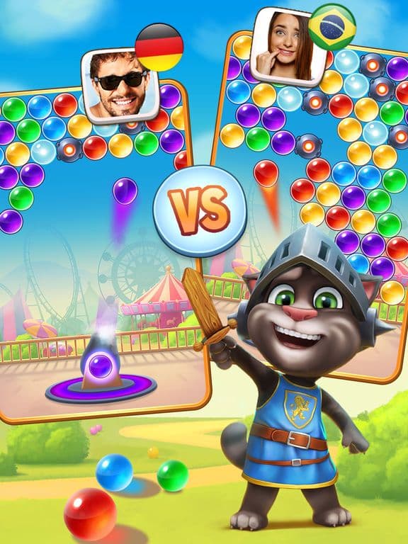 Talking Tom Bubble Shooter screenshot 5