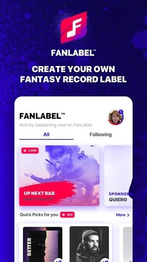 FanLabel - Daily Music Contests screenshot 2