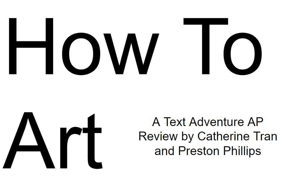 How To Art