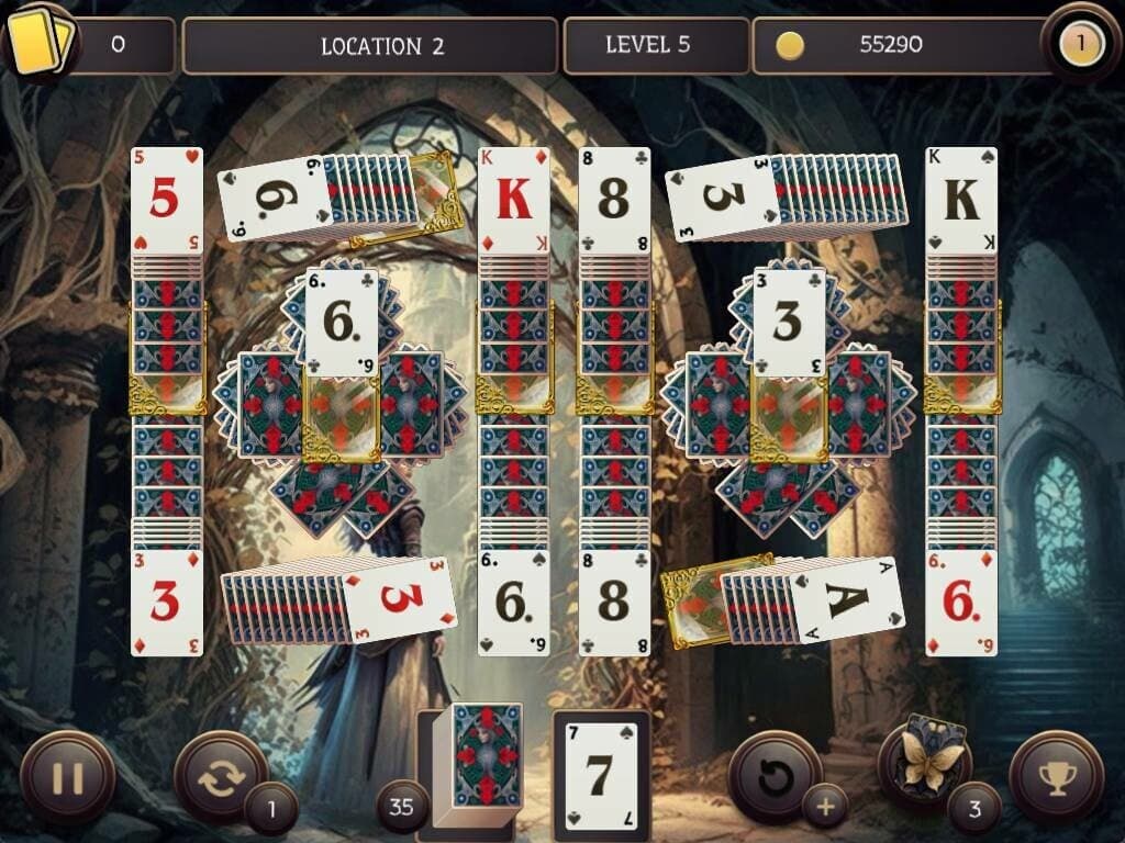Mystery Solitaire. Grimms Tales 8 screenshot 2