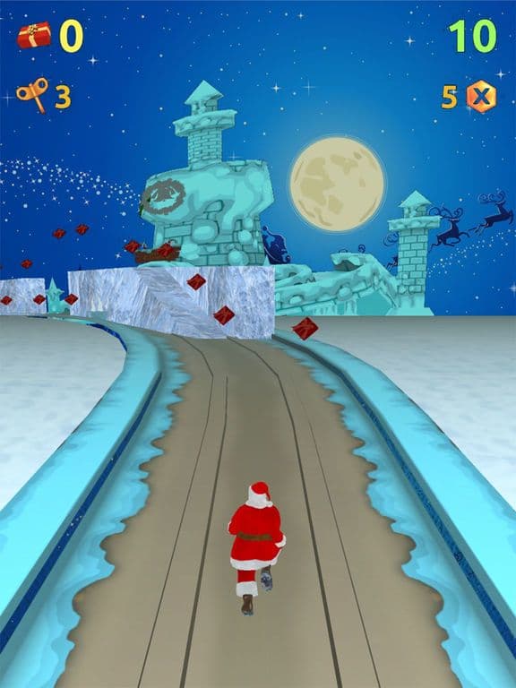 Chiristmas Santa Run 3D 2017 screenshot 4