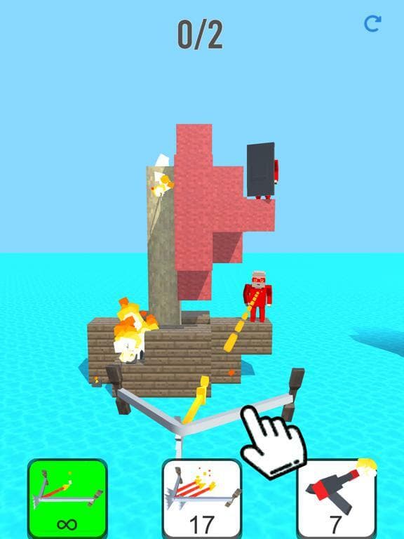 Burn it Down! 3D Pixel Game screenshot 6